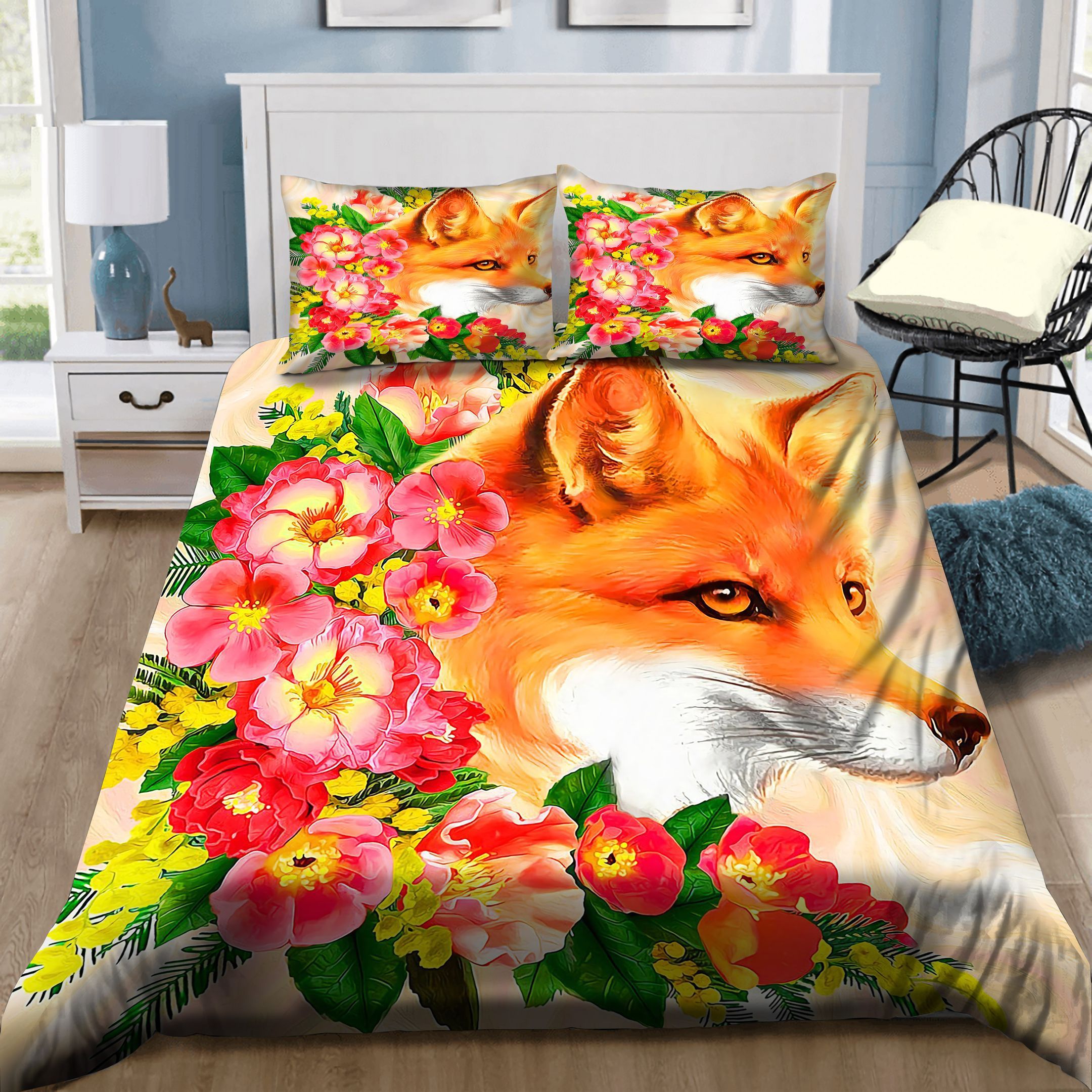 Beautiful Fox Bedding Set