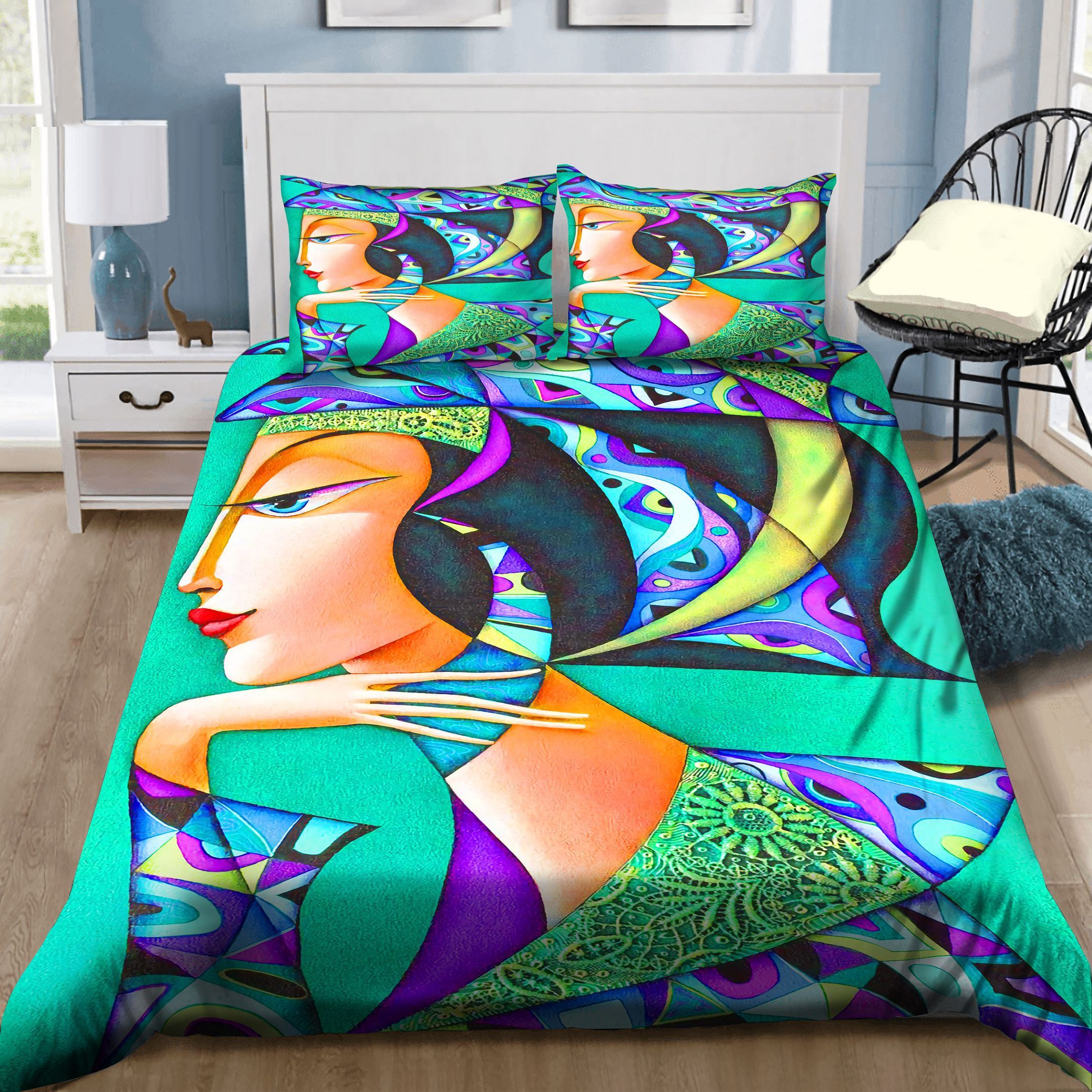 Beautiful Girl Bedding Set