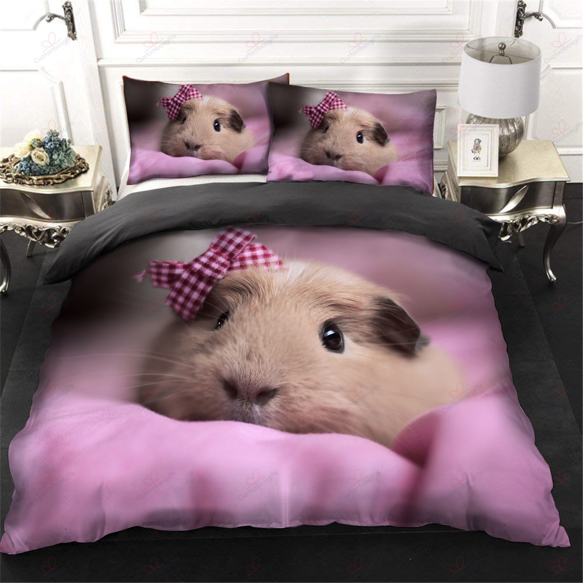 Beautiful Guinea Pig Bedding Set