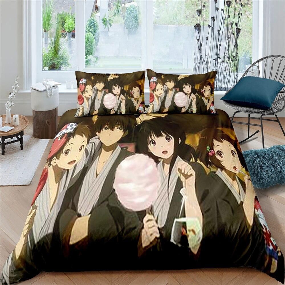 Beautiful Manga Characters Bedding Set