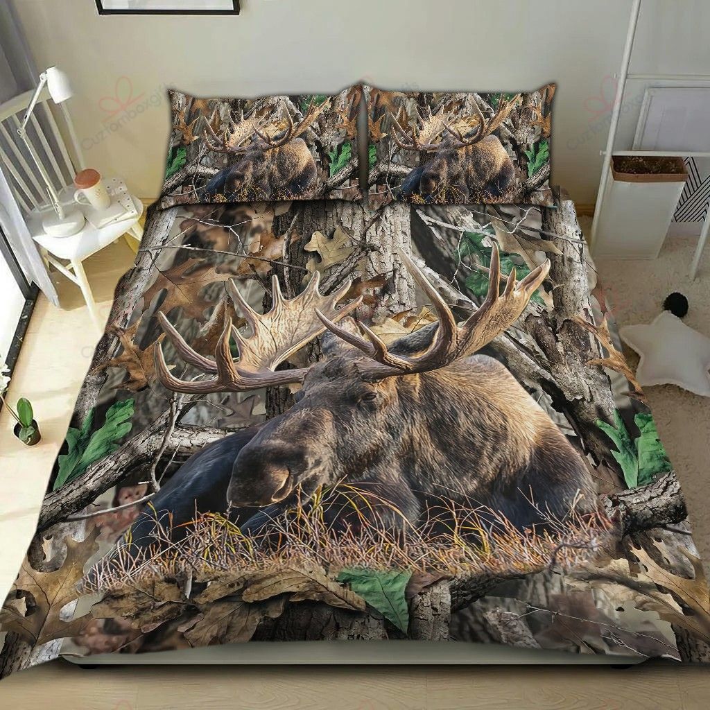 Beautiful Moose Bedding Set