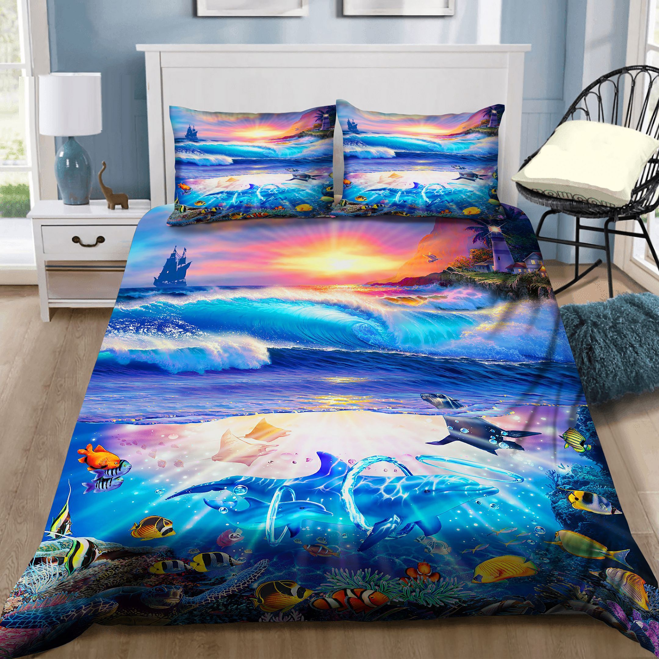 Beautiful Ocean Bedding Set