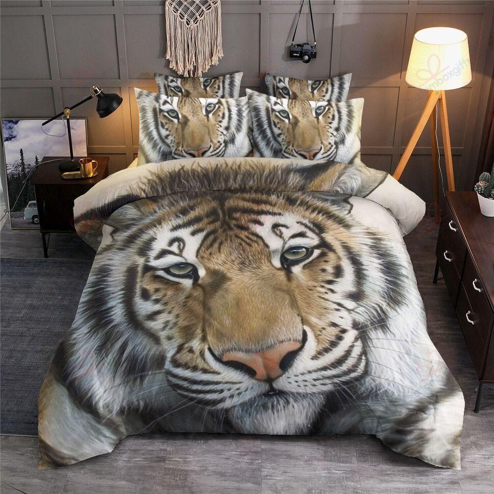 Beautiful Tiger Printed Bedding Set