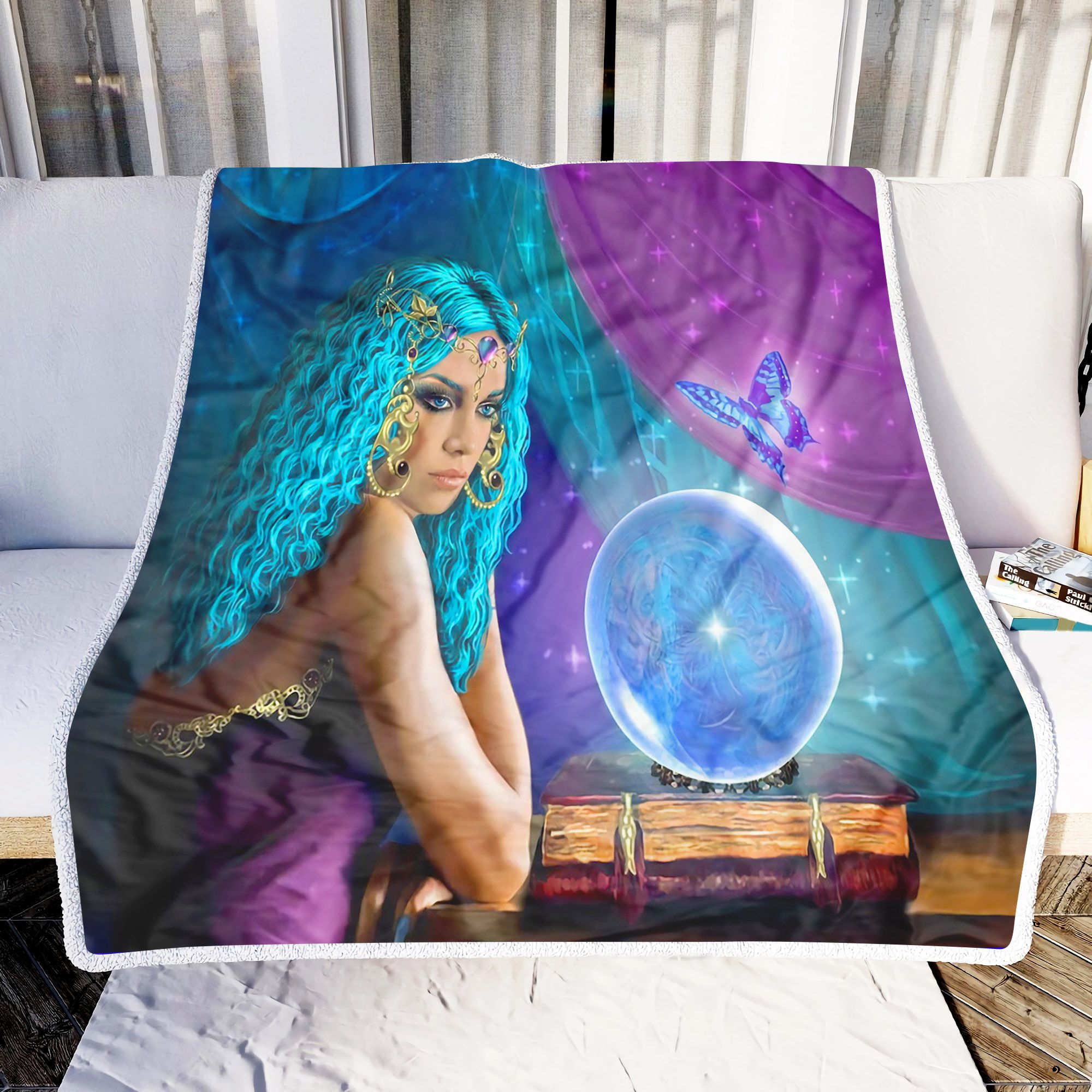 Beautiful Wizard Fleece Blanket