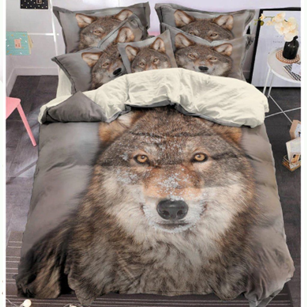 Beautiful Wolf Bedding Set