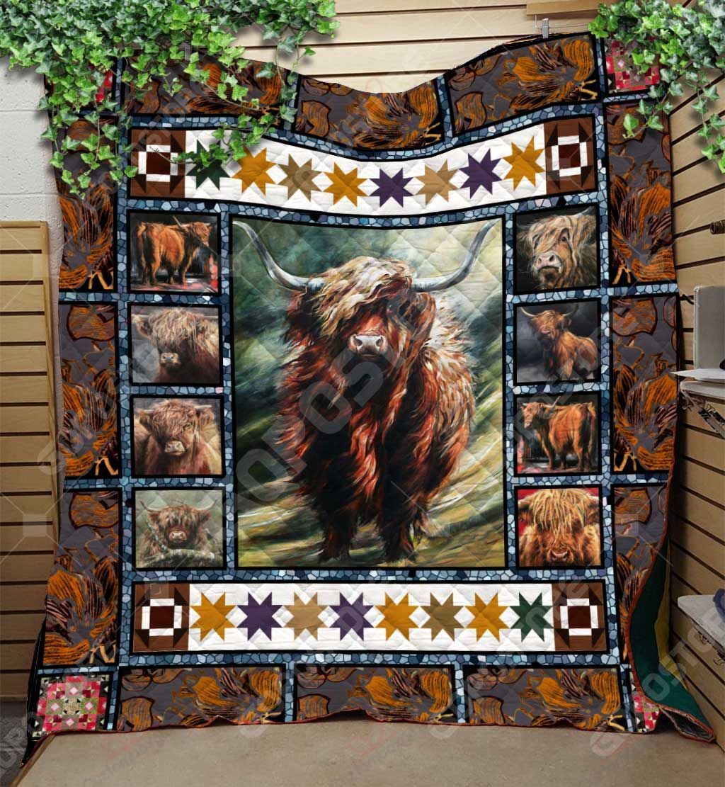 Beautifull Highland Cattle NC0709044CL Quilt Blanket