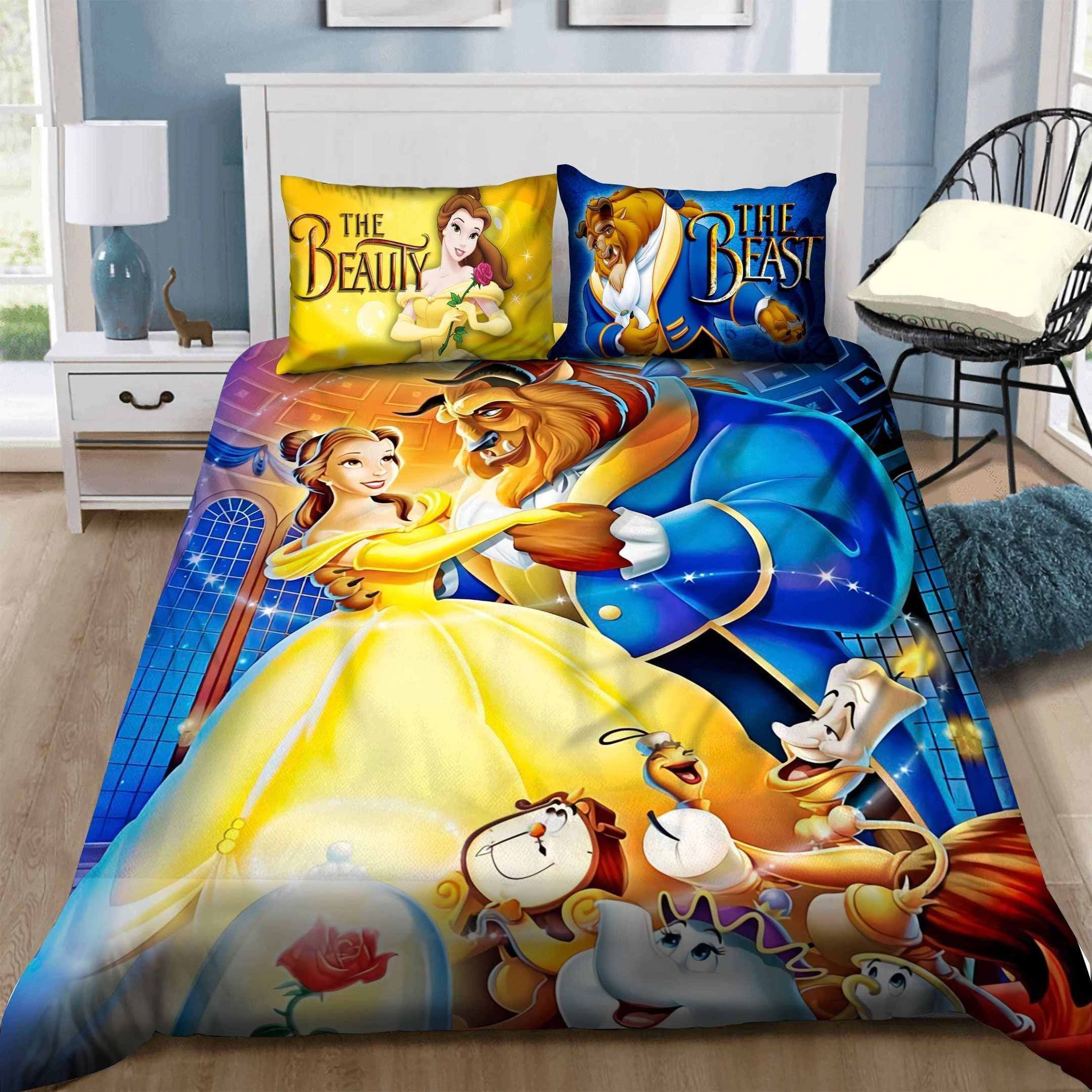 Beauty And The Beast Bedding Set