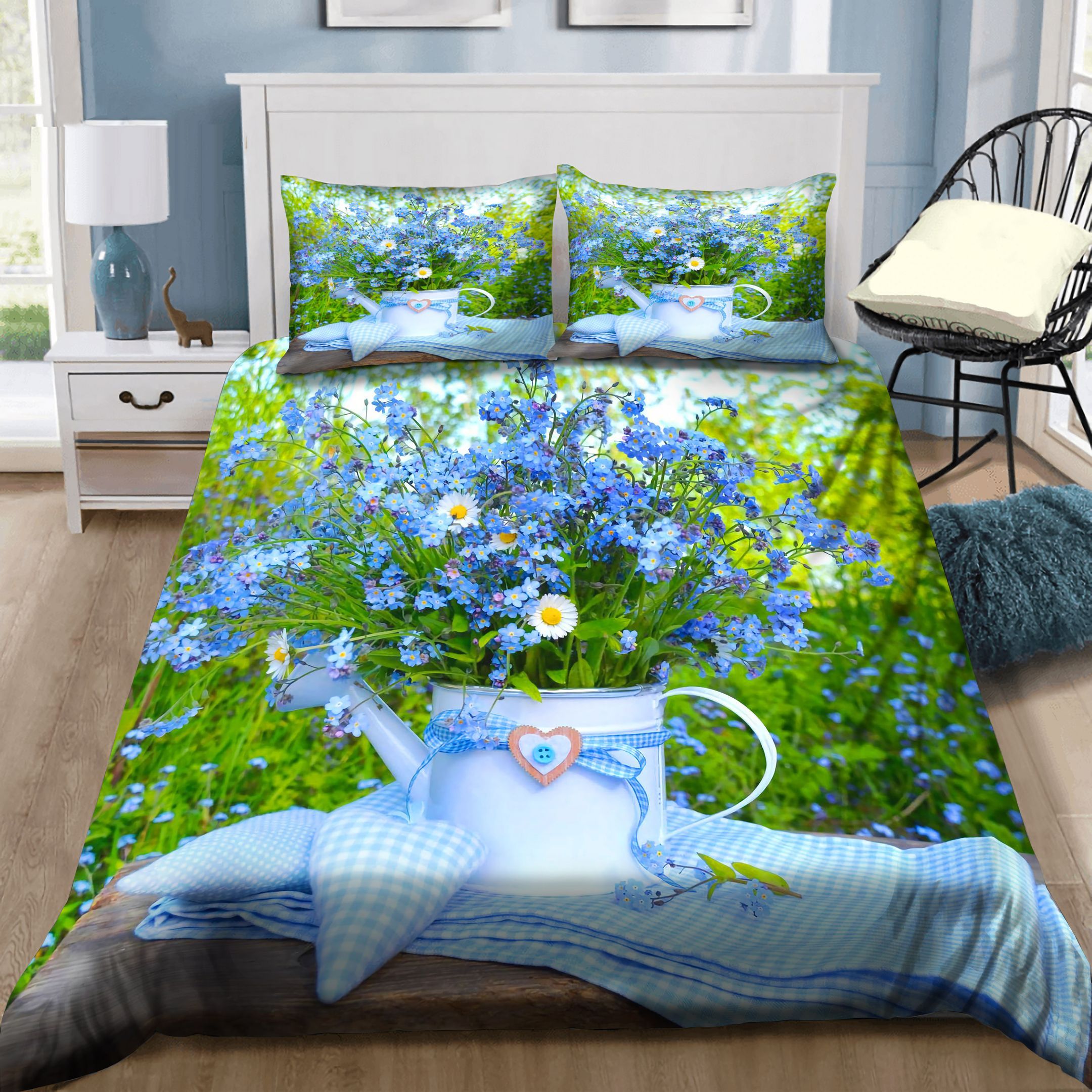 Beauty Flowers Bedding Set