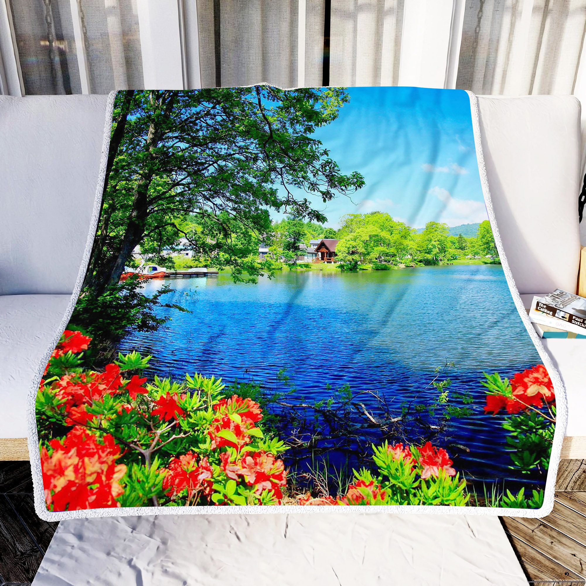Beauty Scenery Fleece Blanket