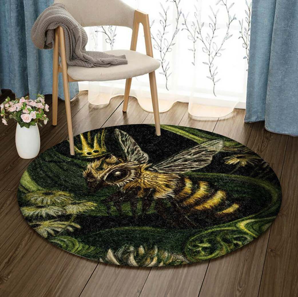 Bee Round Carpet