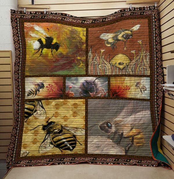 Bee Bumble Bees Quilt Blanket DHC0201201111TD