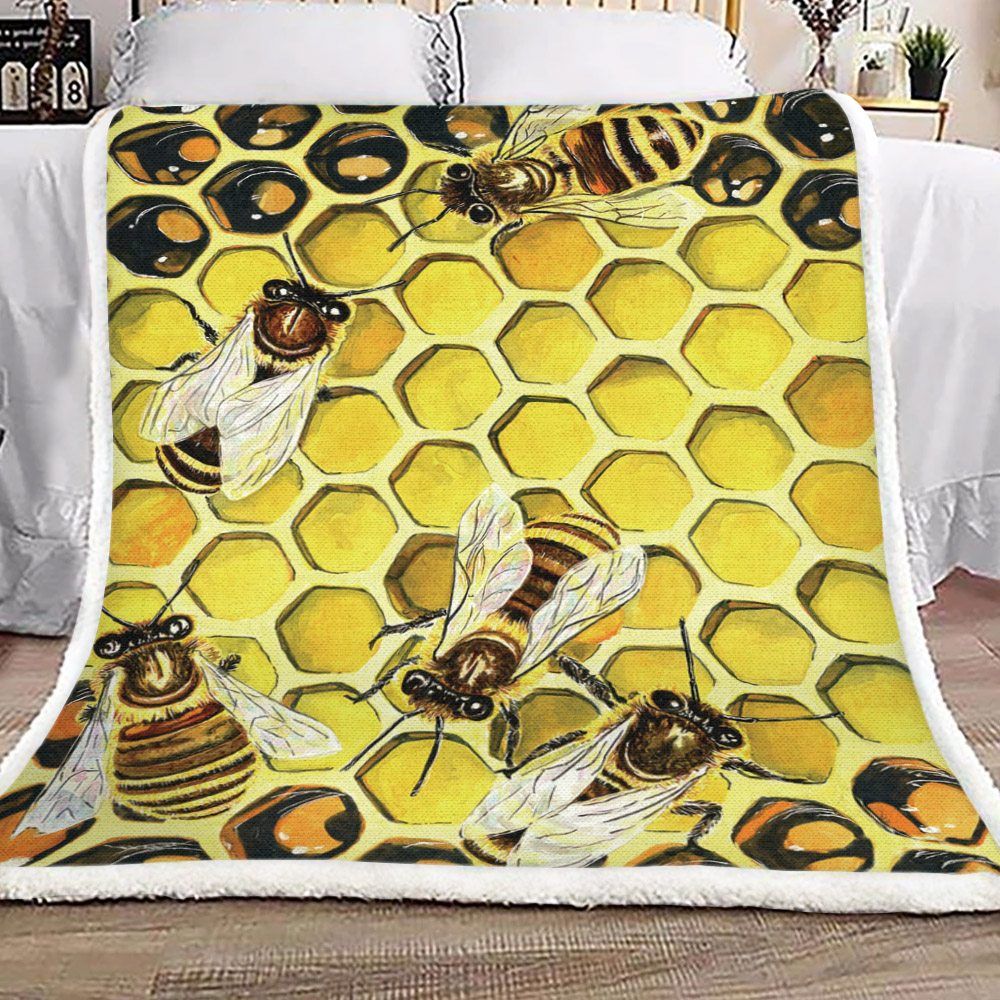 Bee Sherpa Fleece