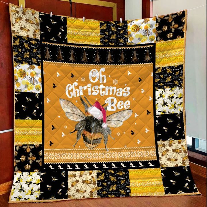 Bee Christmas DTC2311820 Quilt Blanket
