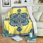 Bee Sherpa Fleece Blanket