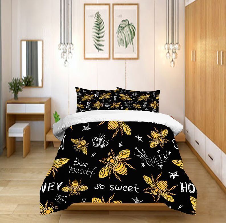 Bee Golden Bedding Set