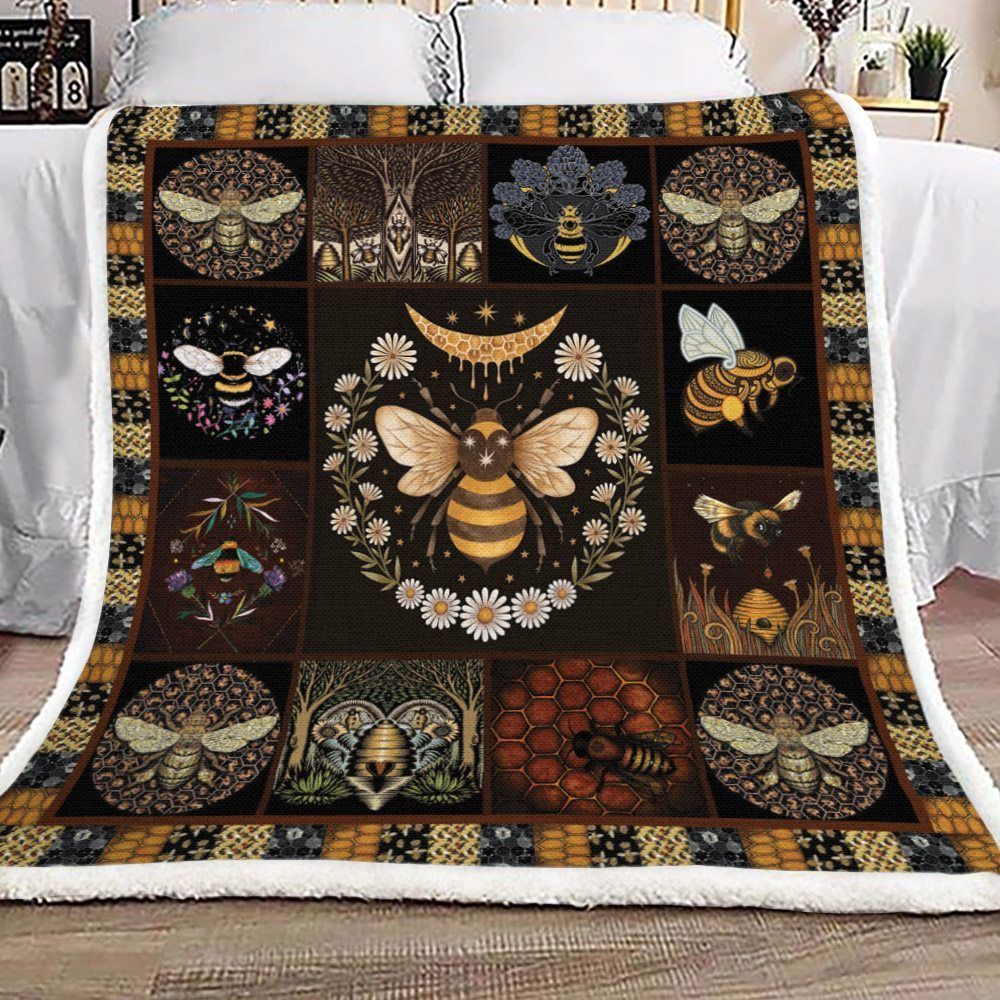 Bee Sherpa Fleece