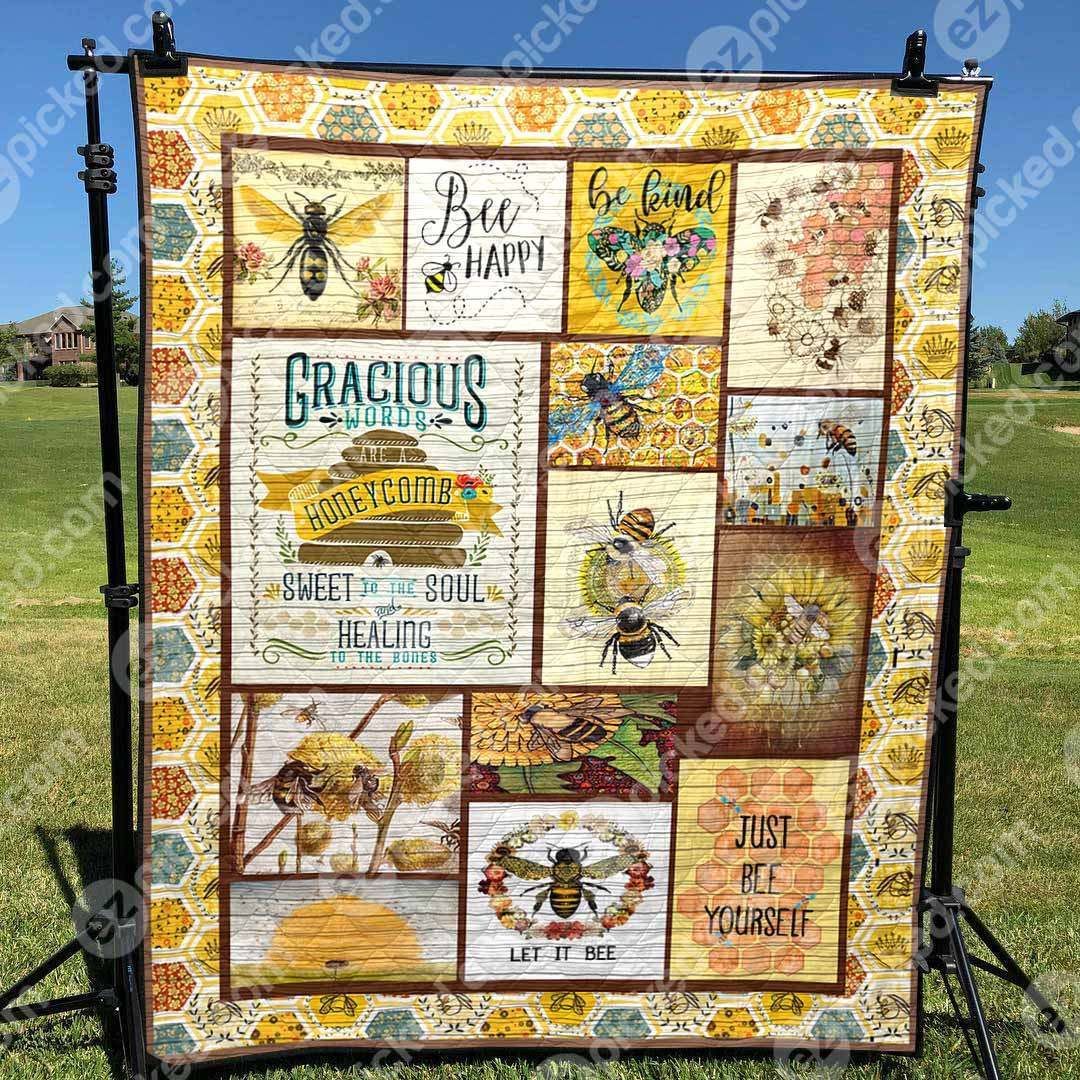 Bee Kind CLT170605 Quilt Blanket