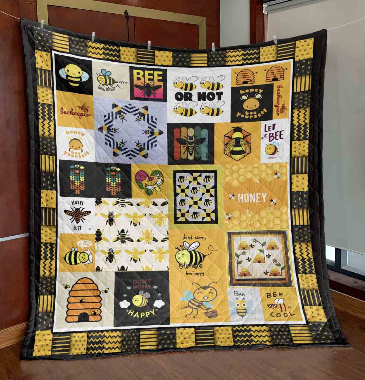 Bee Loved PKT210642 Quilt Blanket