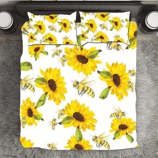 Bee Loves Sunflower Bedding Set