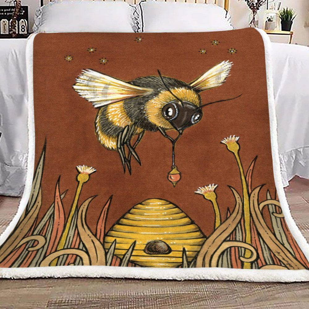 Bee Sherpa Fleece
