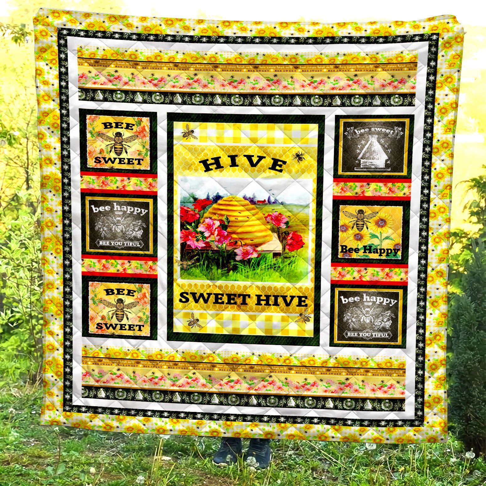 Bee Quilt Blanket BBB070501NB