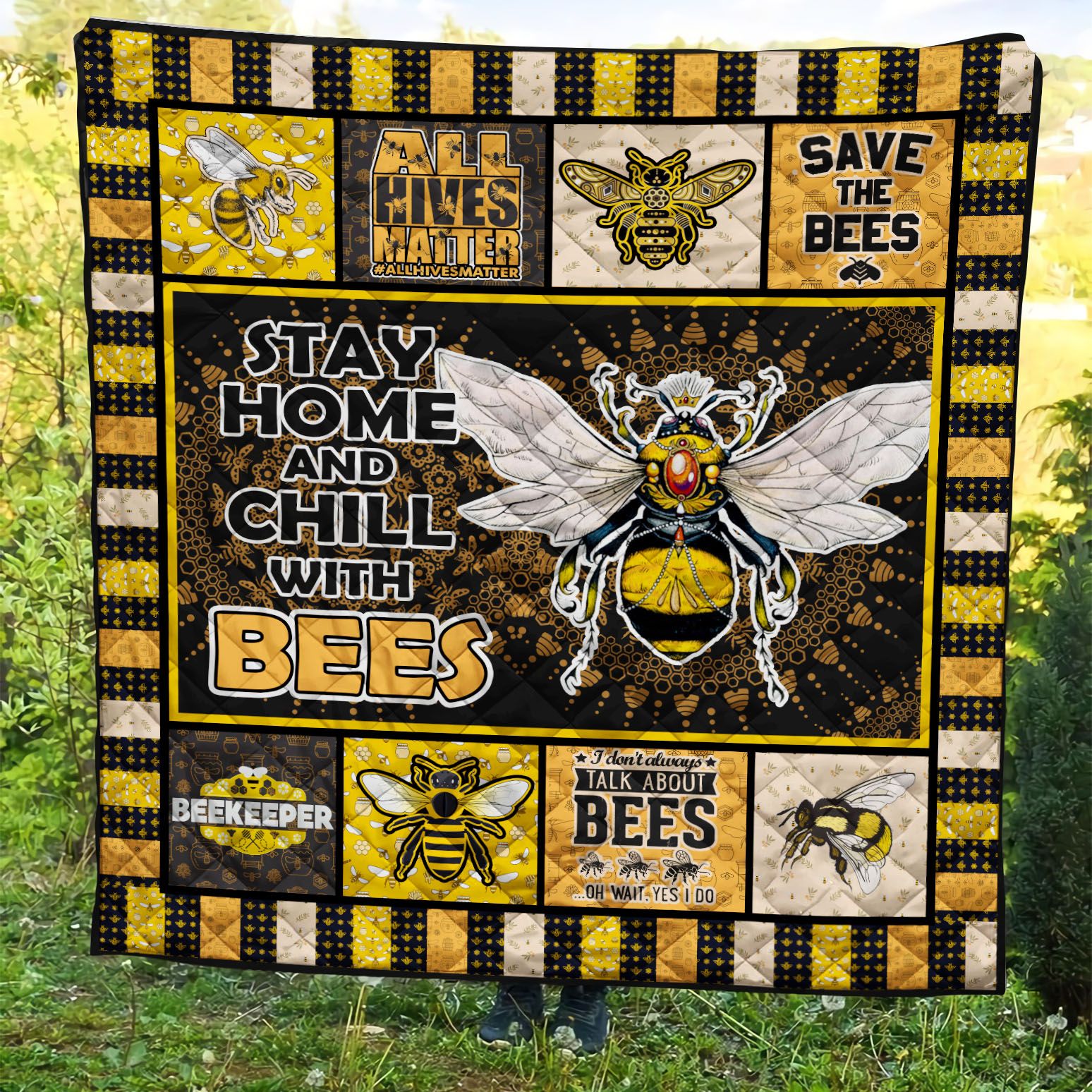 Bee Quilt Blanket BBB070510HT