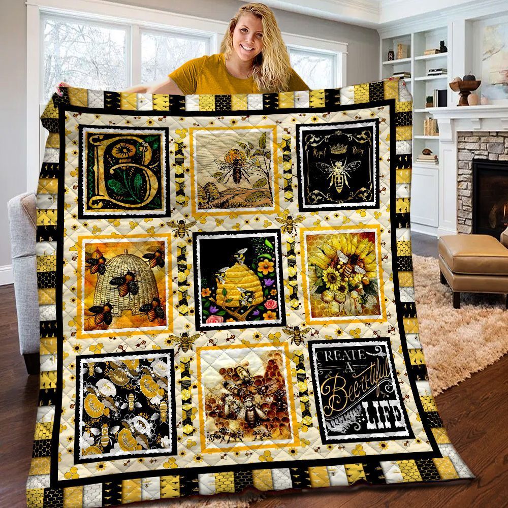 Bee Quilt Blanket BBB080502NB