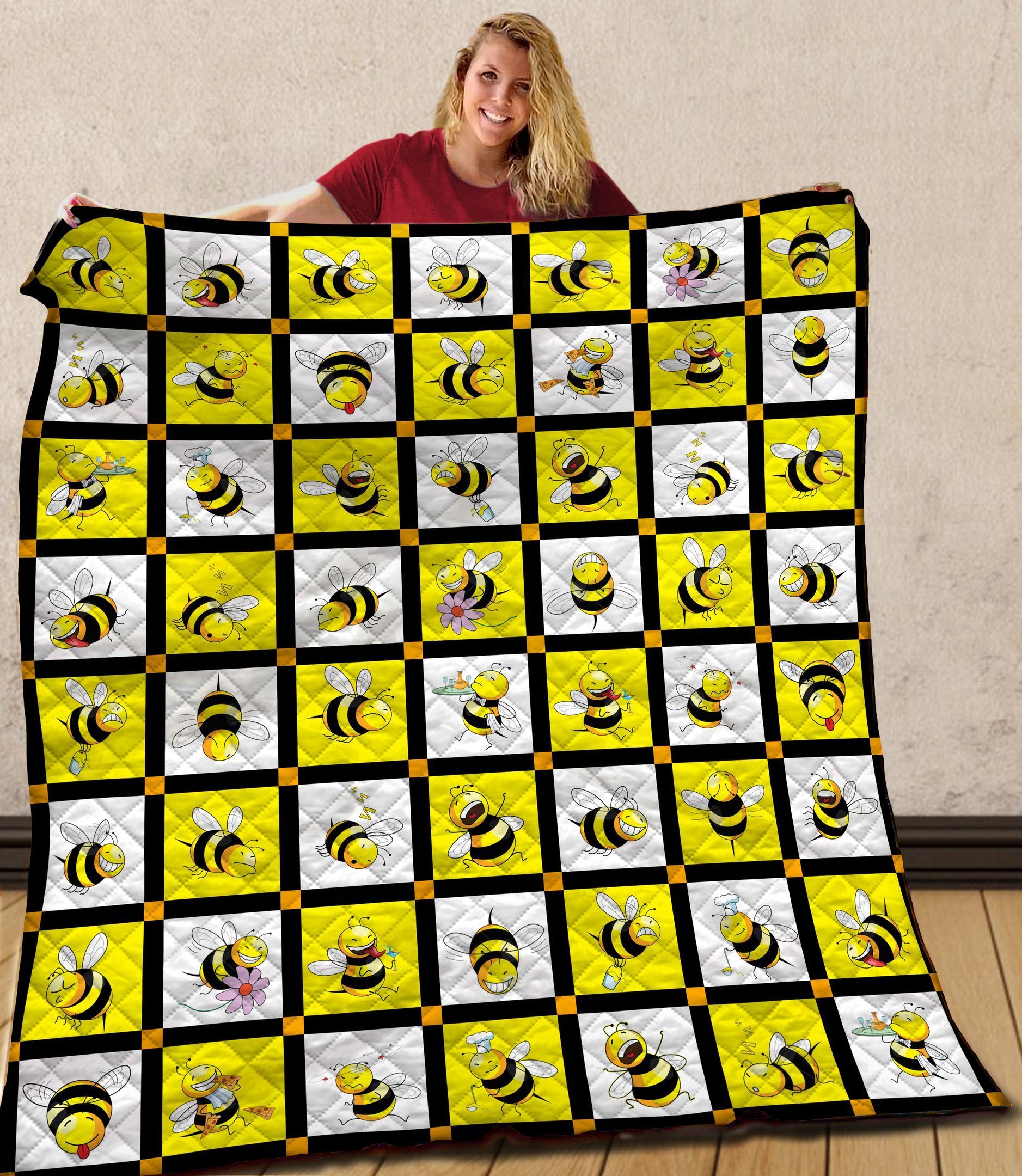 Bee Quilt Blanket C9B210201NM