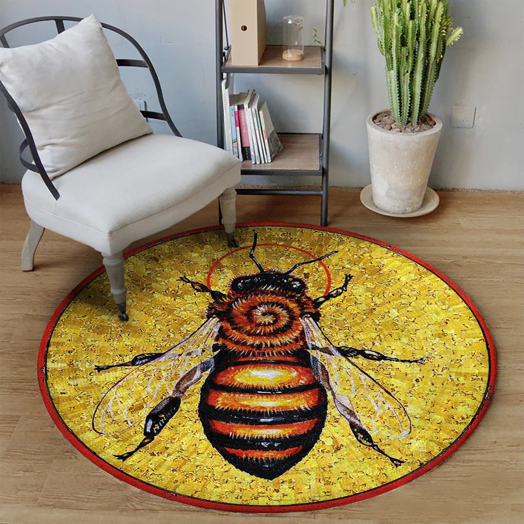 Bee Round Carpet