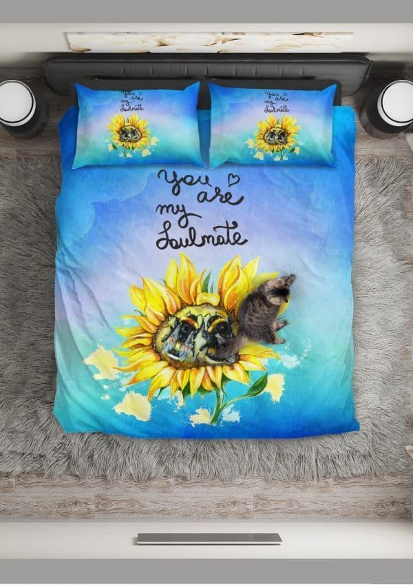 Bee Sunflower Bedding Set