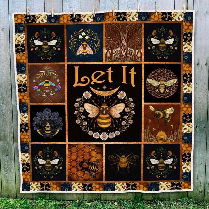 Bee Sweet Honey Bee GS-CL-DT2906 Quilt Blanket