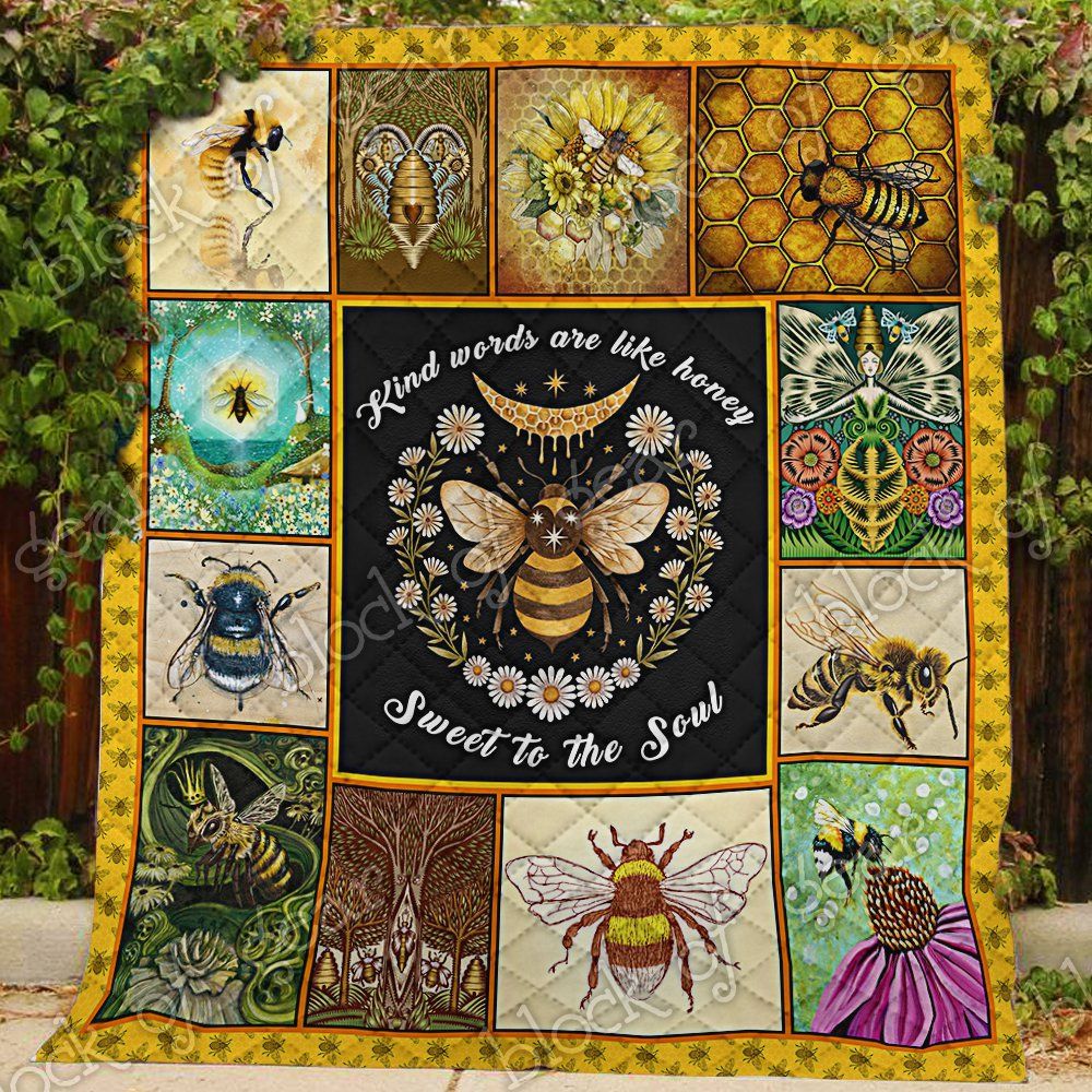 Bee Sweet To The Soul Quilt Blanket DHC3112815TD