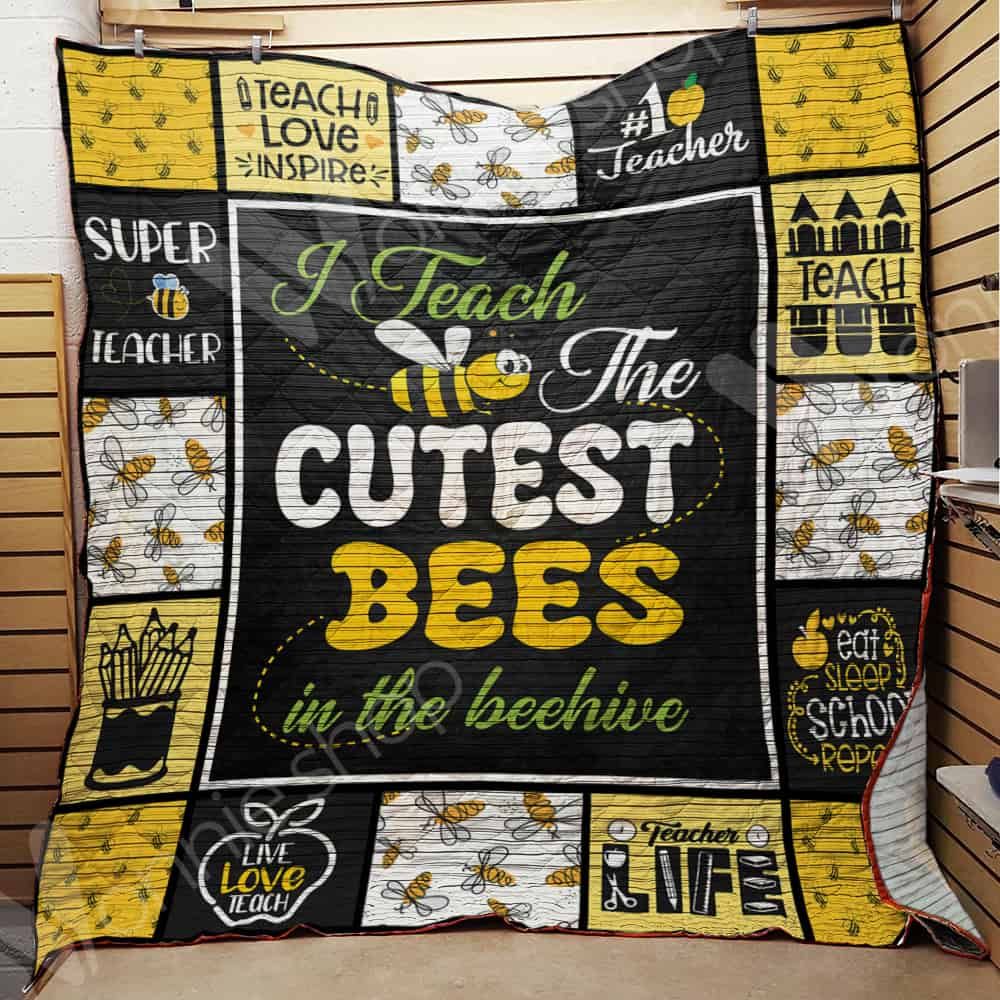 Bee Teacher Quilt Blanket DHC0302686TD
