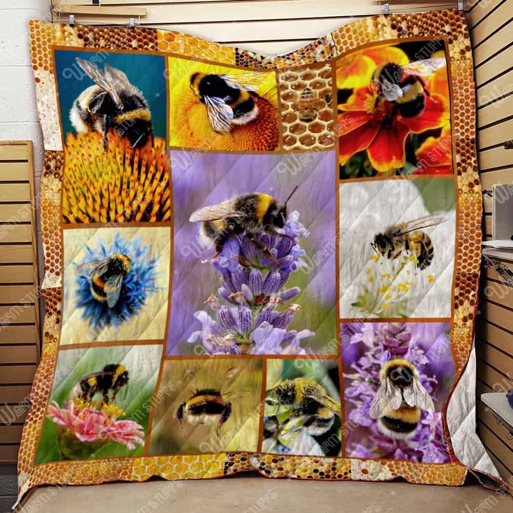 Bee The Perfect Fan Quilt Blanket DHC020120998TD