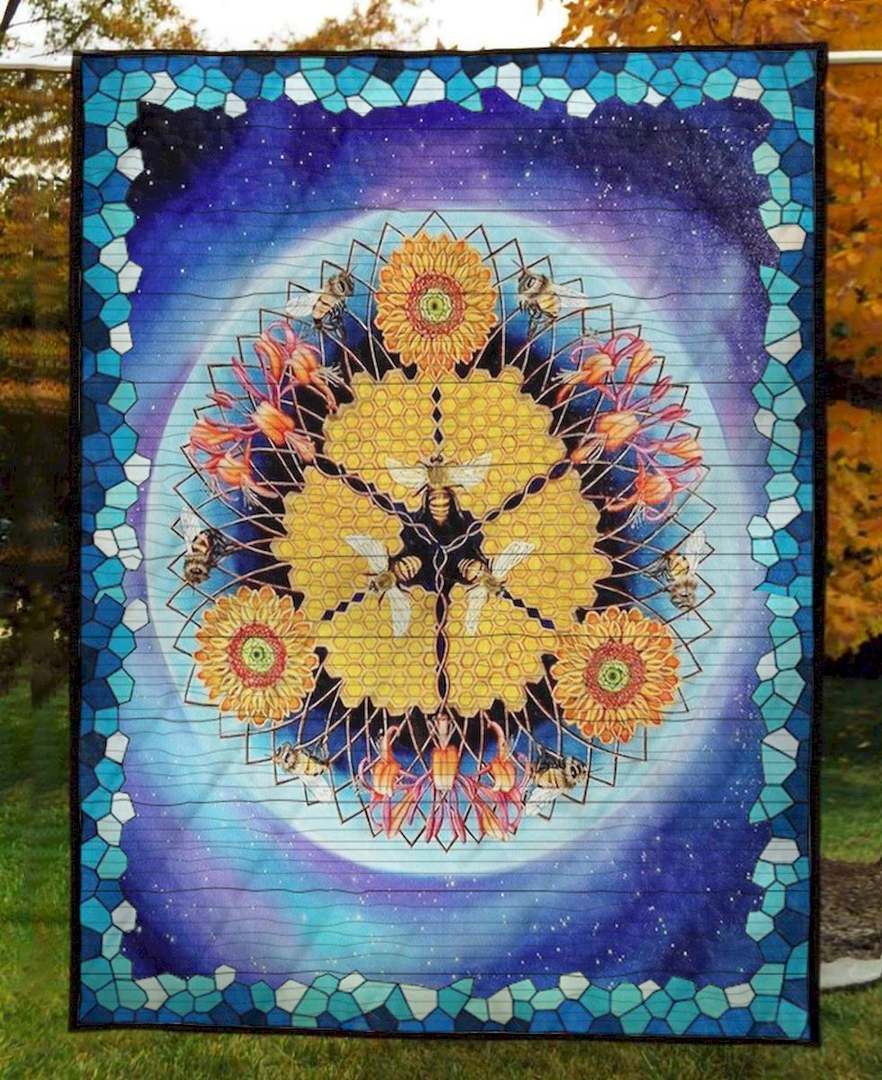 Bee The Star In My Eyes CLT190620 Quilt Blanket