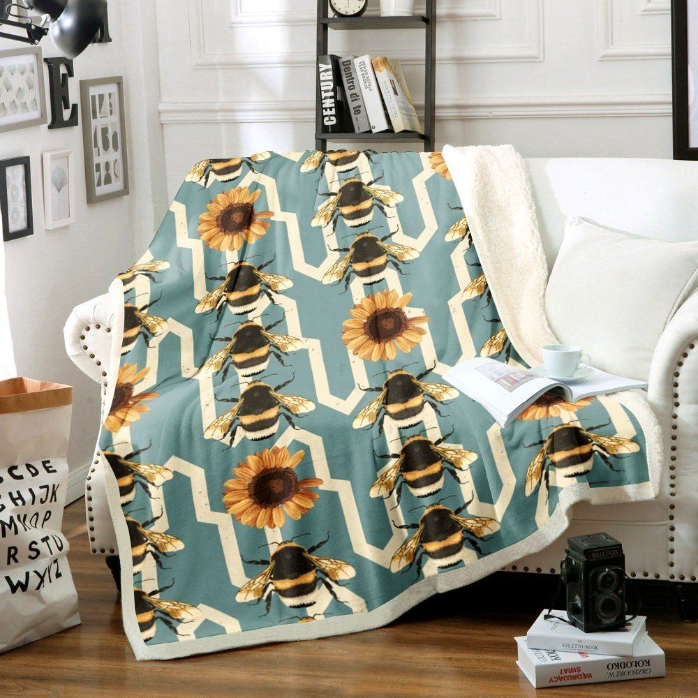Bee Sherpa Fleece