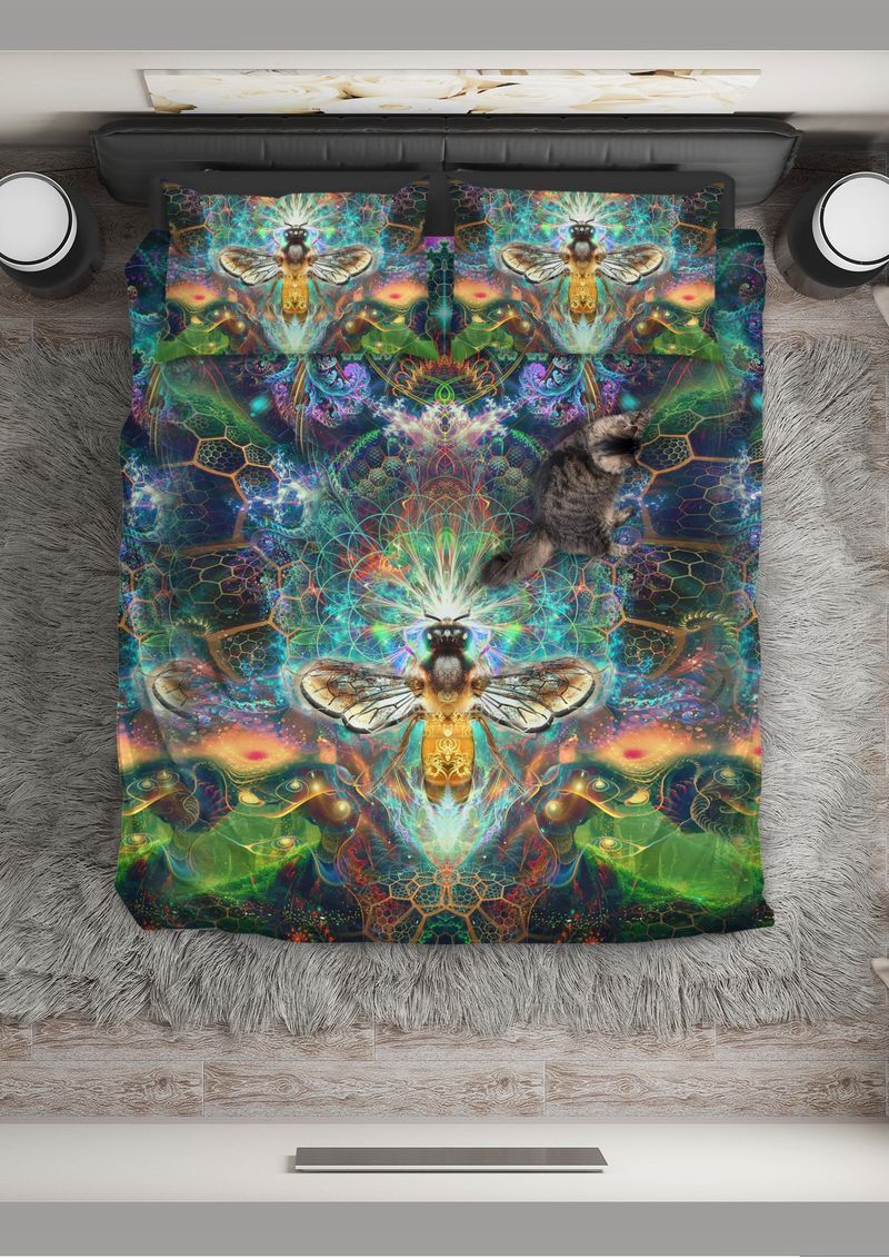 Bee Trip To Heaven  Bedding Set