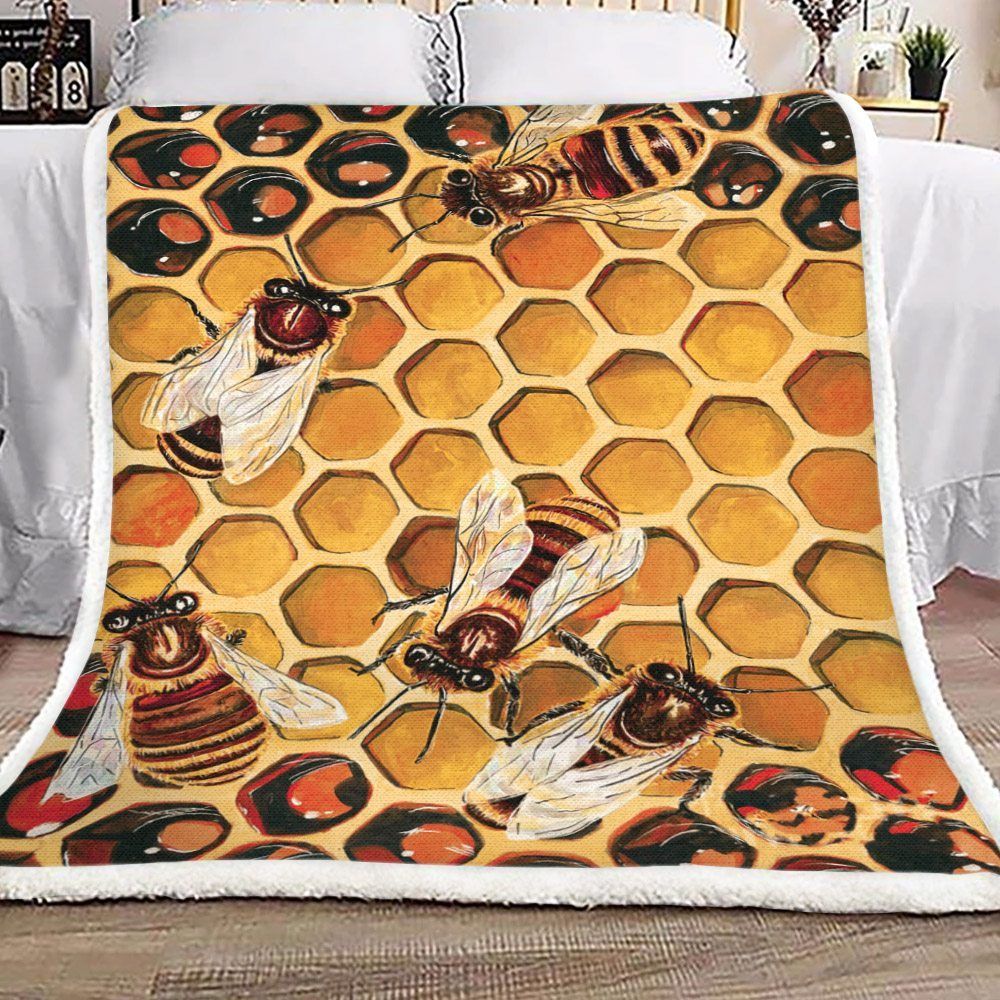 Bee Sherpa Fleece
