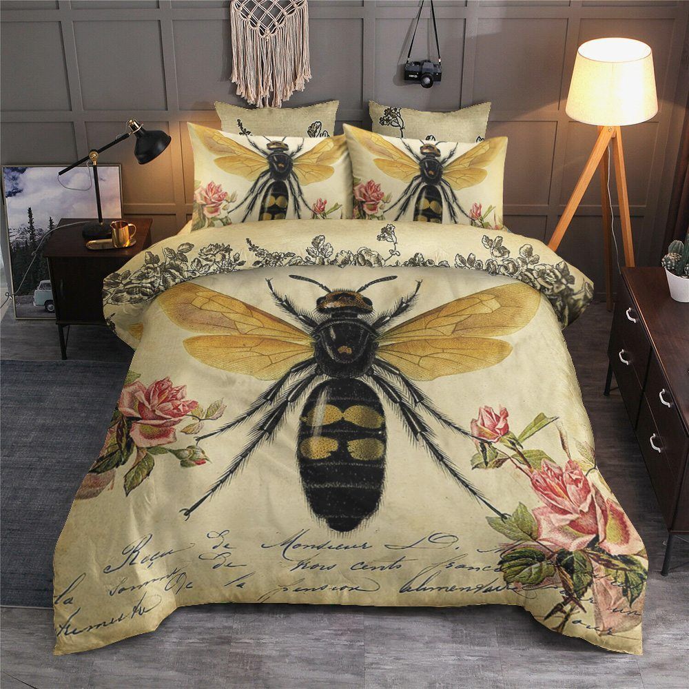 Bee Vintage Bedding Set