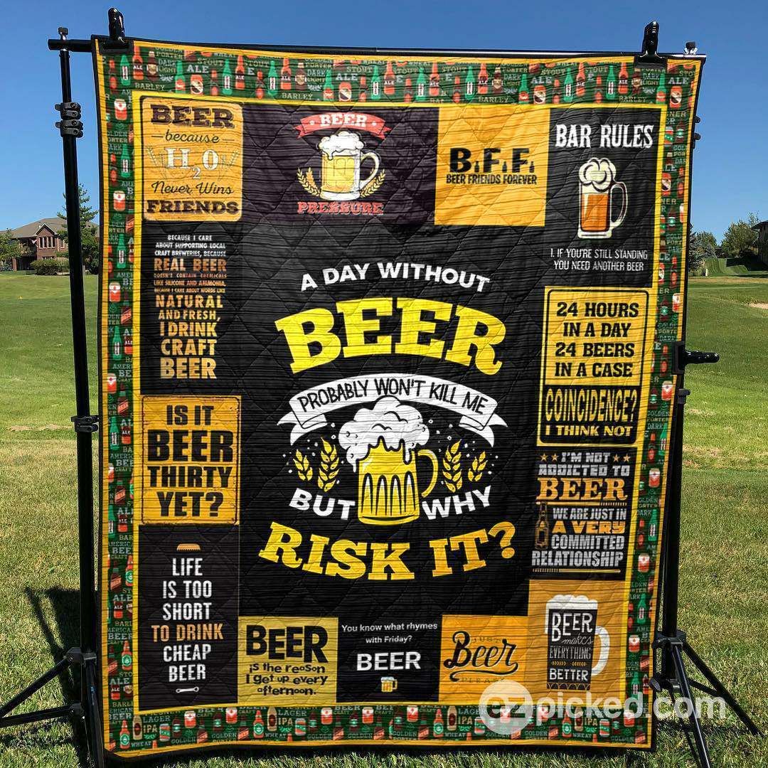 Beer Friends Forever CLT170606 Quilt Blanket