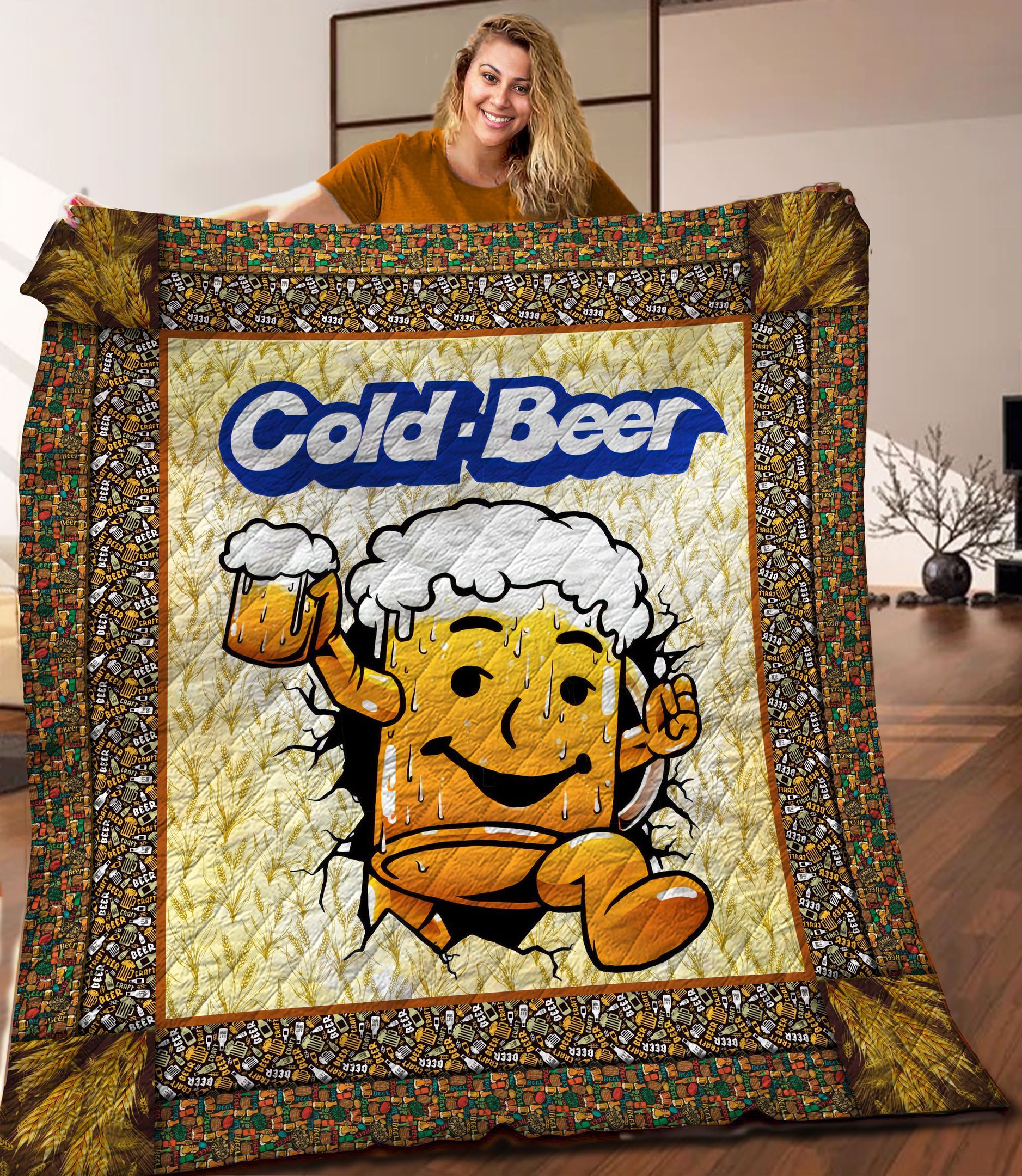 Beer Quilt Blanket C9B030310MI