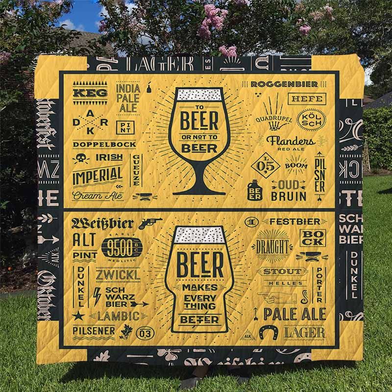 Beer Quilt Blanket DHC170120745TD