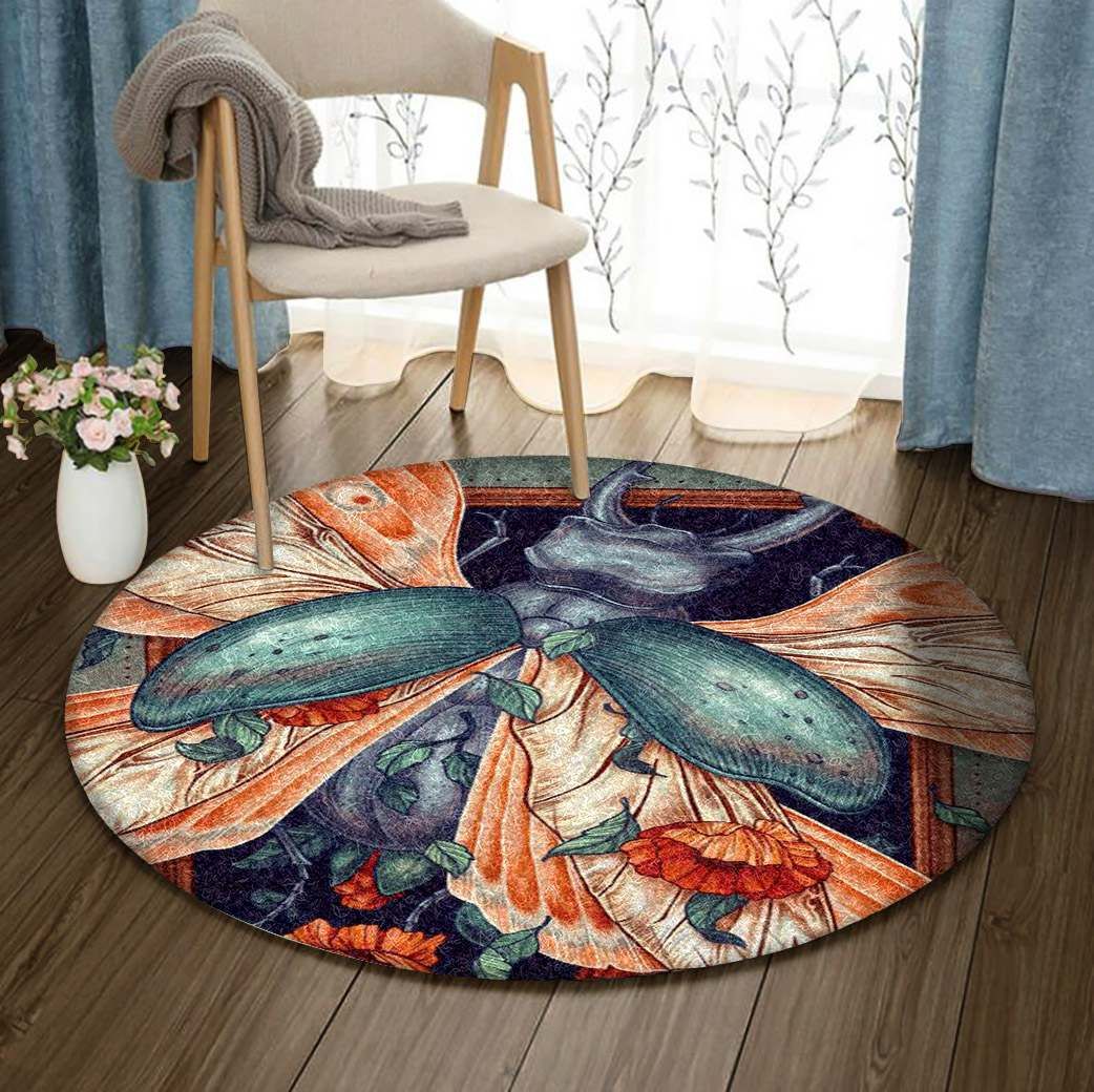 Beetle Round Carpet