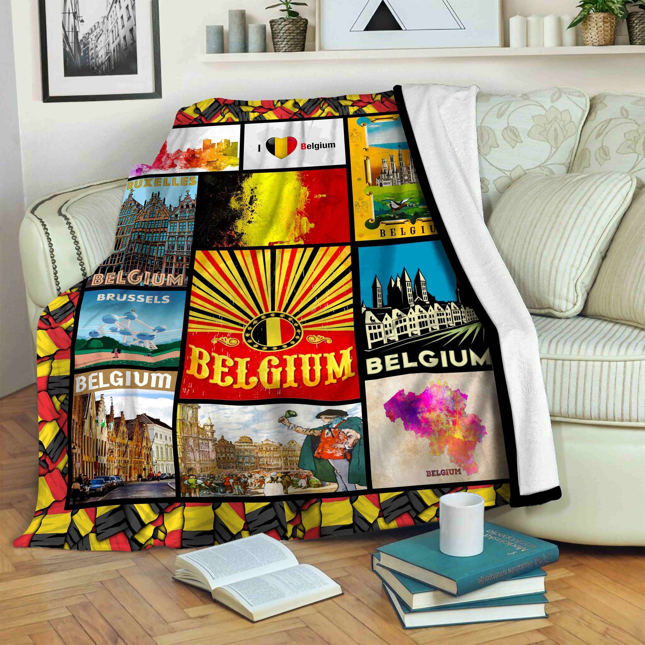 Belgium Fleece Blanket