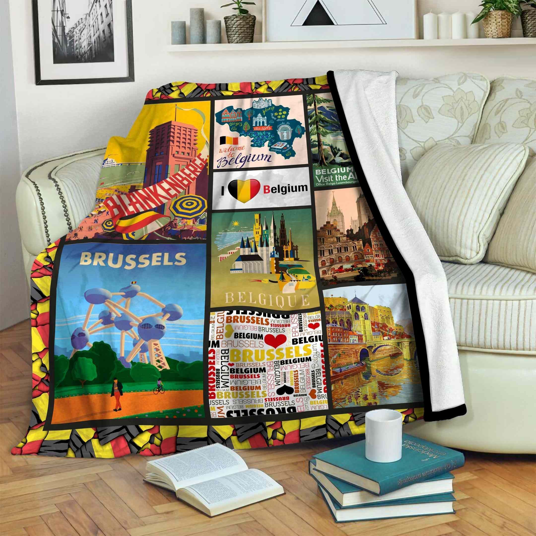 Belgium Fleece Blanket