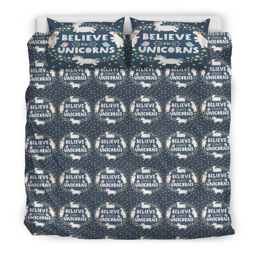 Believe In Unicorns Bedding Set