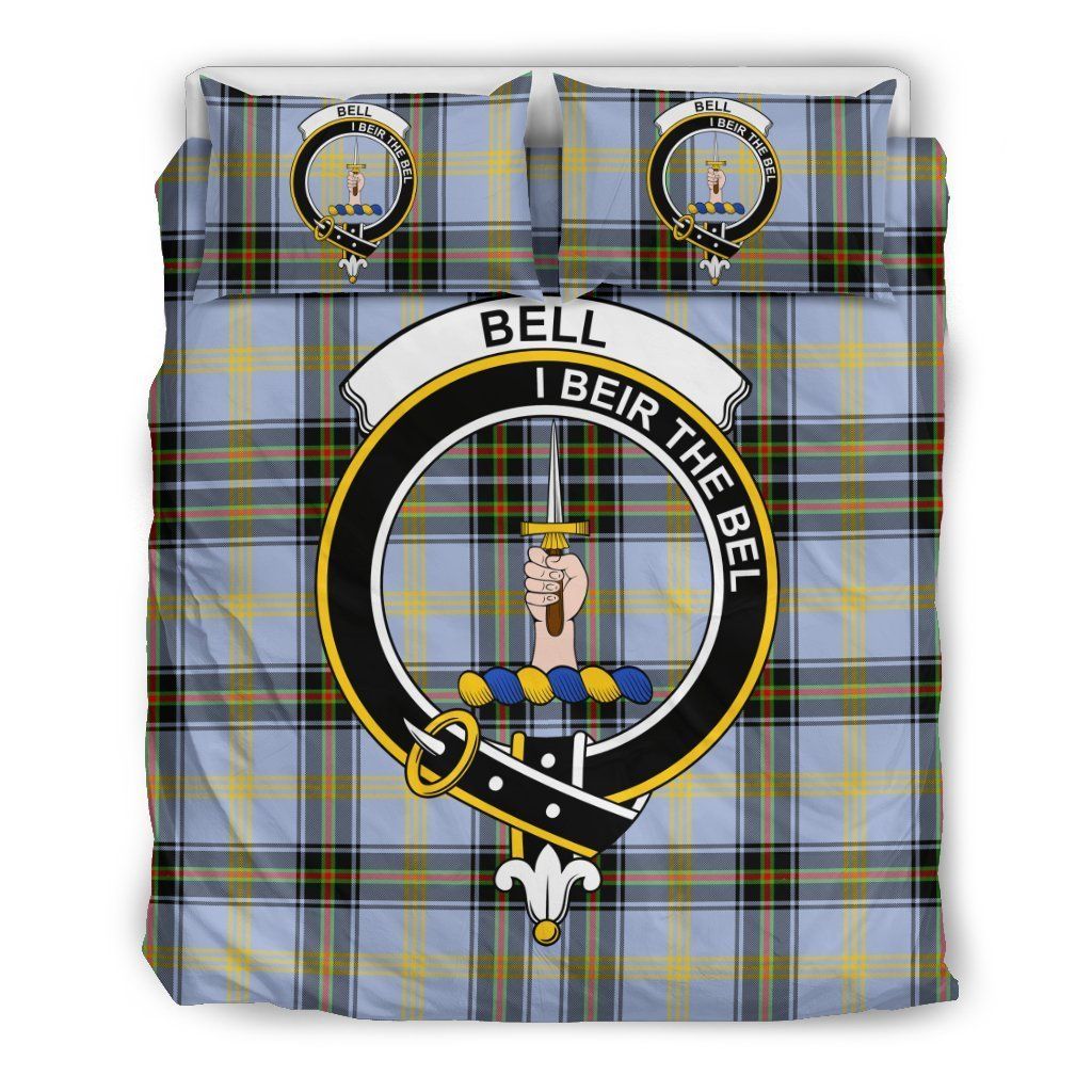 Bell Of The Borders Clan Badge Tartan Bedding Set