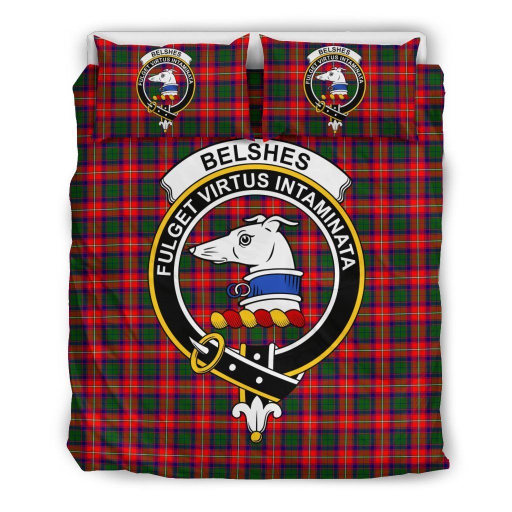 Belshe Clan Badge Tartan Bedding Set