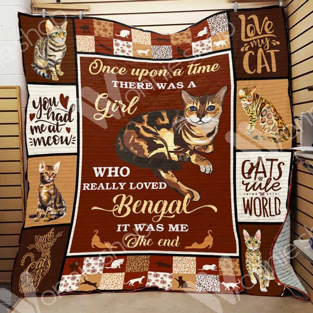 Bengal Cat Blanket LNT0512009 Quilt Blanket