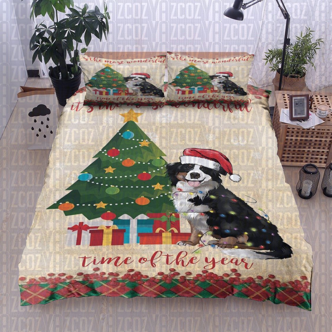 Bernese Mountain Dog Bedding Set